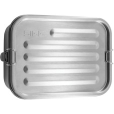 Sigg lunch box stainless steel Gemstone Selenite (stainless steel (brushed))