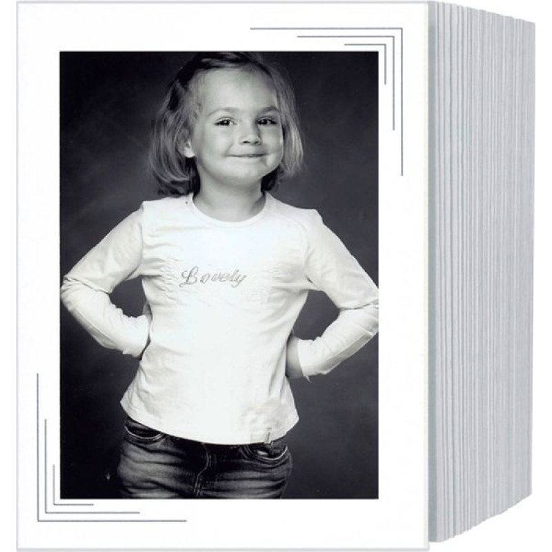 Daiber 1x125 Daiber Endless Leporellos 13x18 Chromolux white      20113