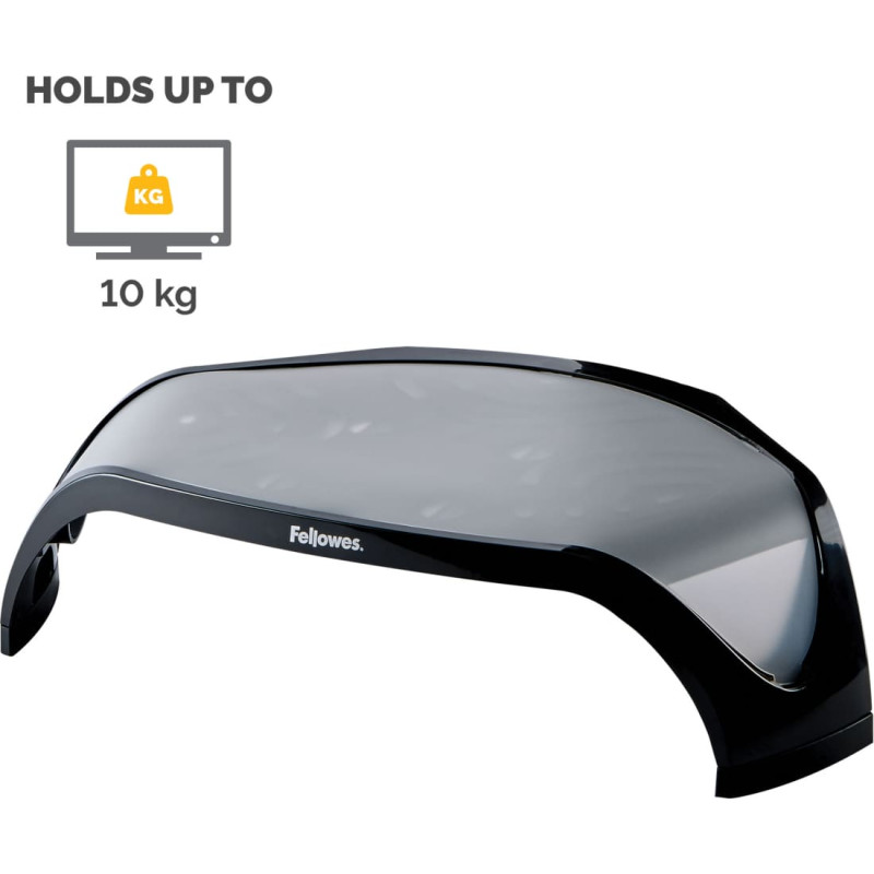 Fellowes Smart Suites 53,3 cm (21") Stalas Juoda