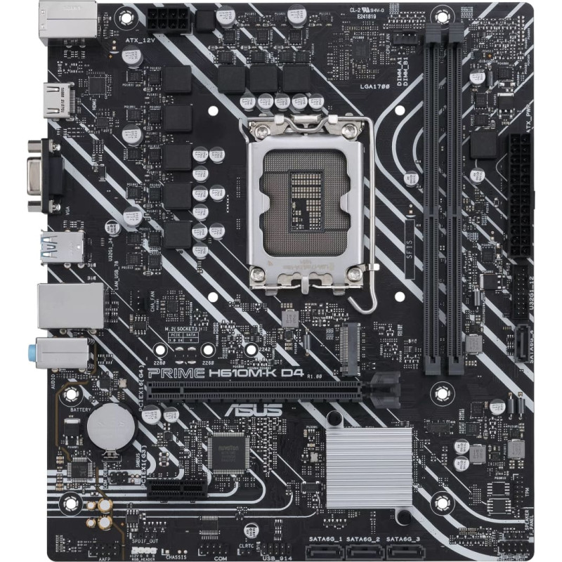 Asus PRIME H610M-K D4 H610 - Socket 1700