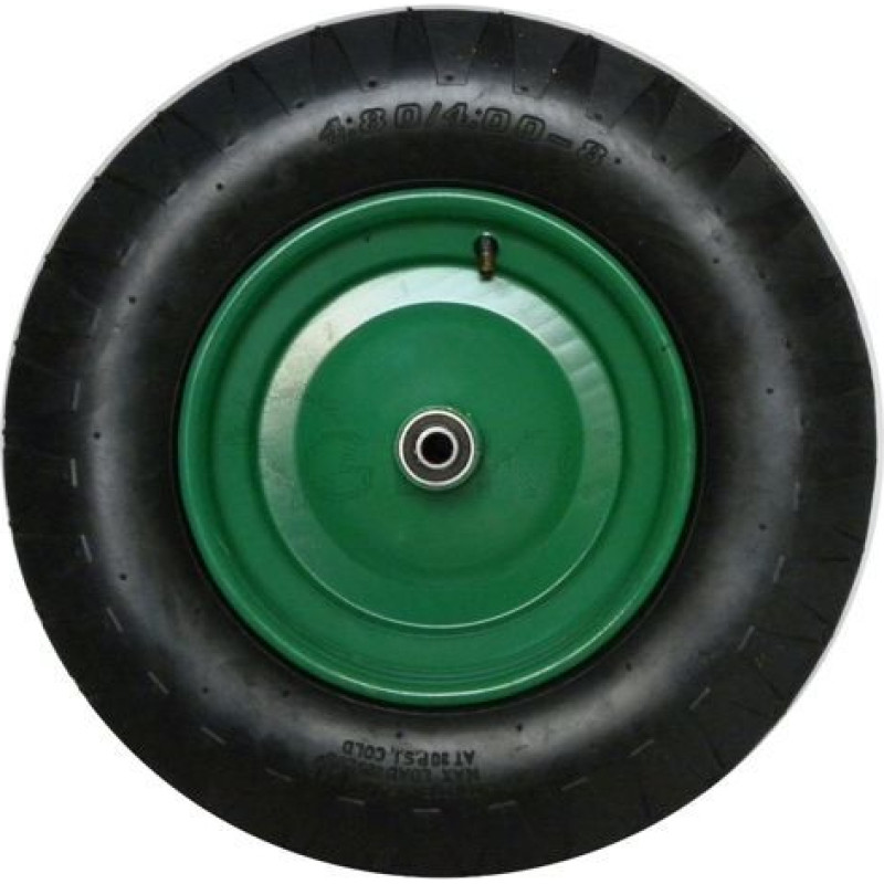 Geko KOŁO PNEU.400/METAL/ŁOŻ+OŚ  MOCNE/ROMB