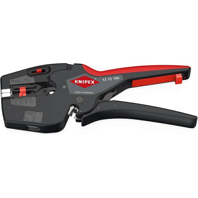 Knipex Replės laidų nuizoliavimui 0,03-10mm2, NexStrip, Knipex
