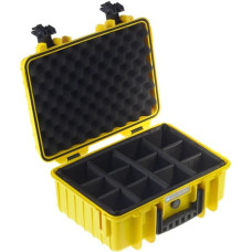 B&W International B&W Outdoor Case Type 4000 yellow padded partition insert