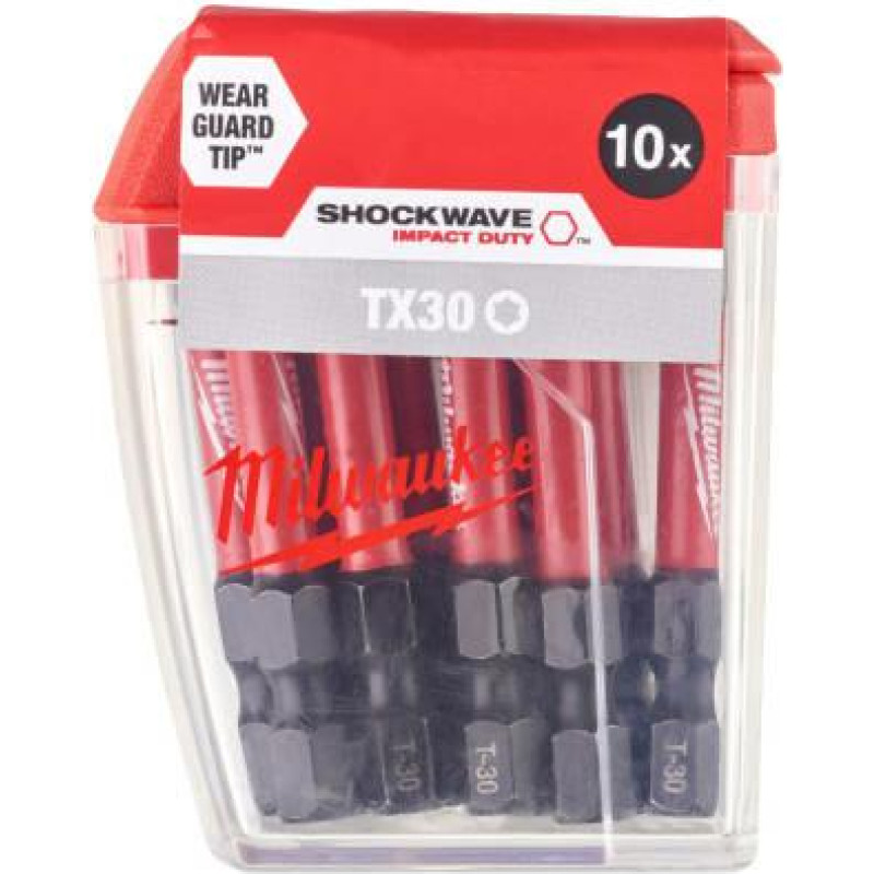 Milwaukee KOŃCÓWKA T30 x 50mm/ 10szt. ShW