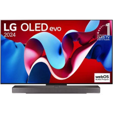 LG OLED77C41LA televizorius 195,6 cm (77") 4K Ultra HD Smart TV „Wi-Fi“ Juoda