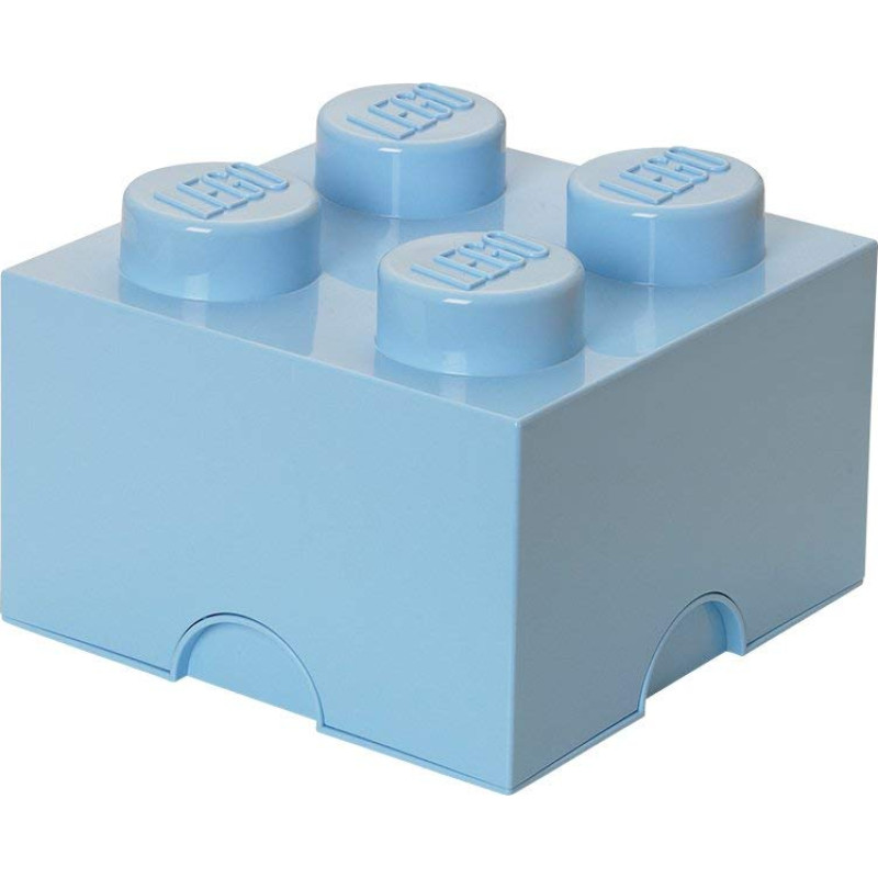 Room Copenhagen LEGO Storage Brick 4 light blue - RC40031736
