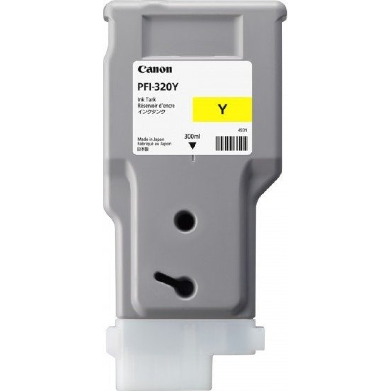 Canon PFI-320Y rašalo kasetė 1 vnt Originalus Geltona