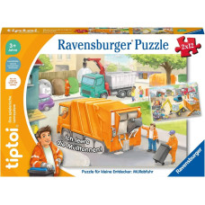 Ravensburger tiptoi puzzle for little explorers: garbage disposal