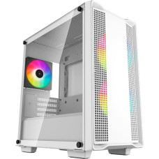 Deepcool CC360 WH ARGB, tower case (white, tempered glass)