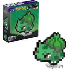 Mattel MEGA Pokémon Bulbasaur Pixel Art, construction toy
