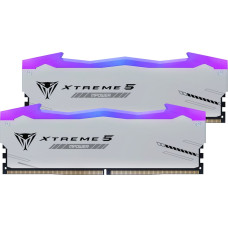 Patriot DDR5 - 32GB - 6400 - CL - 32 (2x 16 GB) dual kit, memory (black, PVXR532G64C32KM, Viper Xtreme 5 MPower RGB, INTEL XMP)