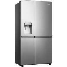 Hisense RS818N4TIE, side-by-side (stainless steel)