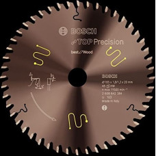 Bosch Circular Saw Blade Top Precision 165x20