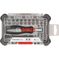 Bosch screwdriver bit set PB SDB, with precision and standard bits (grey/black, 42 pieces)