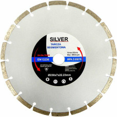 Silver TARCZA DIAMENTOWA 350 x 10 x 25,4/22,2mm SEGMENTOWA
