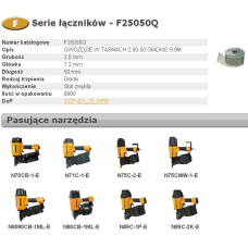 Bostitch GWOŹDZIE F 2,50 x 50mm 9900szt. F25050Q