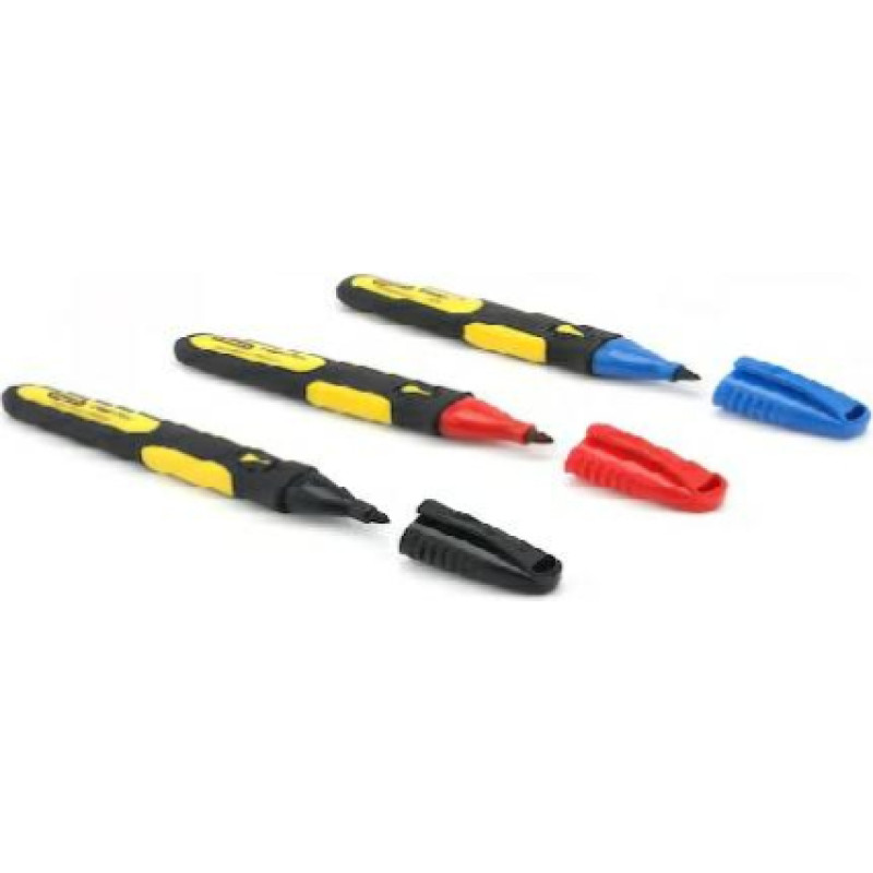 Stanley MARKER FATMAX XL CIENKA KOŃC. MIX 3szt.