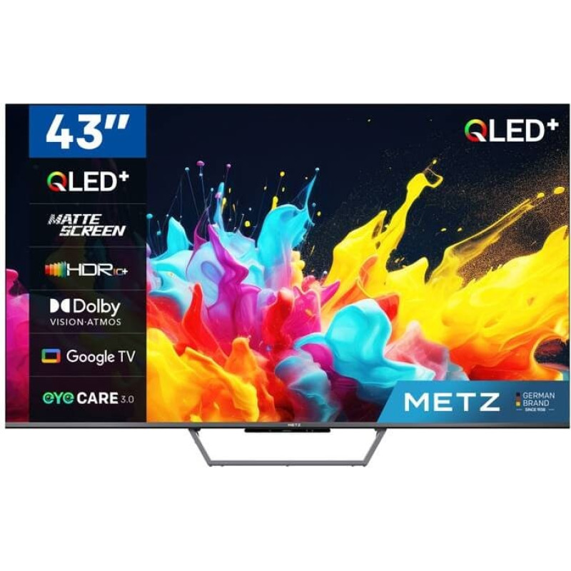 Metz 43MQE7600Z 43" QLED 4K Ultra HD TV