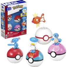 Mattel MEGA Pokémon 4 Water-Type Pokémon Sets