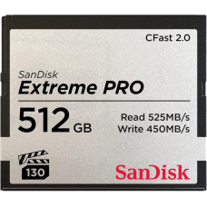 Sandisk CFAST 2.0 VPG130   512GB Extreme Pro     SDCFSP-512G-G46D