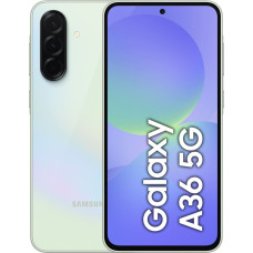 Samsung Galaxy A36 17 cm (6.7") Dviguba SIM jungtis Android 15 5G C tipo USB 8 GB 256 GB 5000 mAh Gelsvai žalsva spalva