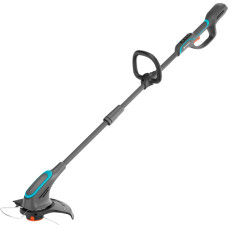 Gardena Cordless Grass Trimmer PowerTrim 30/18V P4A solo (grey/turquoise, without battery and charger, POWER FOR ALL ALLIANCE)