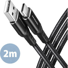 Axagon CABLE USB-C TO USB2.0 2M/BLACK BUCM-AM20AB AXAGON