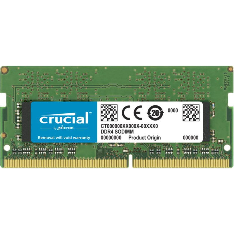 Crucial DDR4-3200           32GB SODIMM CL22 (16Gbit)