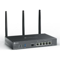 Tp-Link Omada ER706W belaidis maršrutizatorius Gigabitinis eternetas Dviguba juosta (2,4 GHz / 5 GHz) Juoda