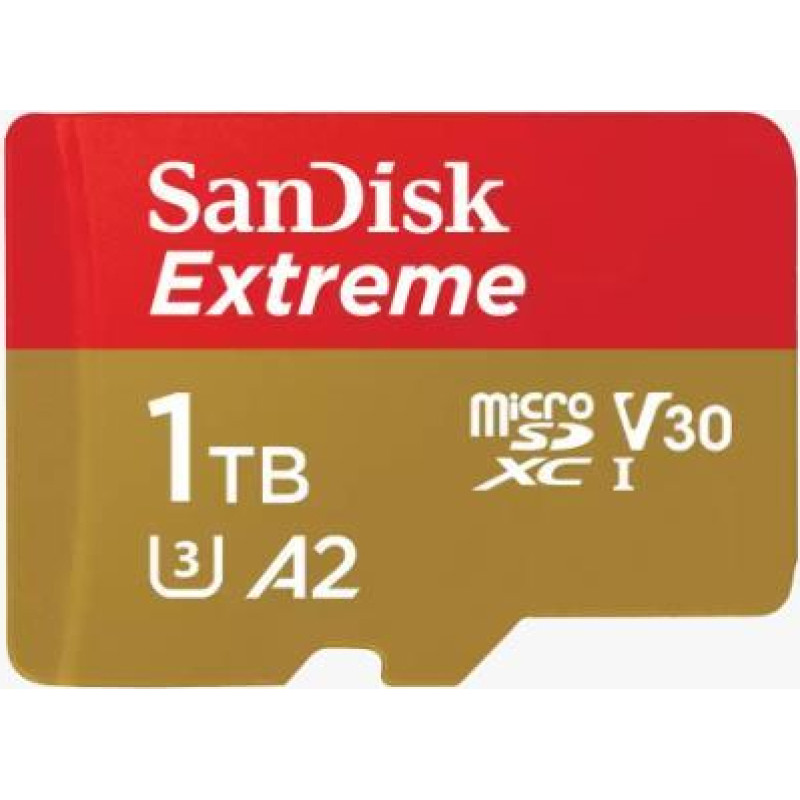 Sandisk By Western Digital MEMORY MICRO SDXC 1TB UHS-I/W/A SDSQXAV-1T00-GN6MA SANDISK