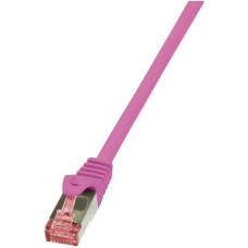 Logilink Patchcord CAT.6 S/FTP 1,50m, pink (CQ2049S)