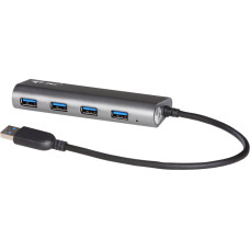 I-Tec Metal U3HUB448 sąsajos šakotuvas USB 3.2 Gen 1 (3.1 Gen 1) Type-A 5000 Mbit/ai Pilka