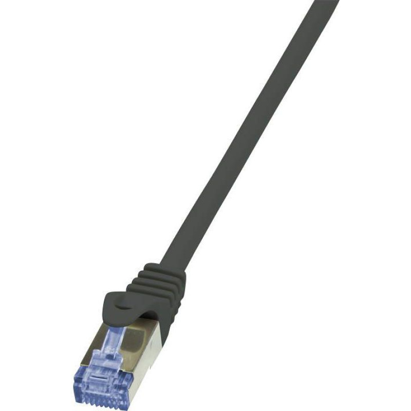 Logilink Patchcord CAT6A, S/FTP, AWG26, PIMF, 50m, Black (CQ4143S)