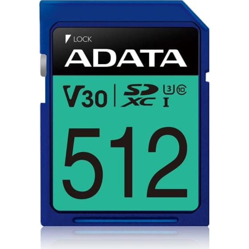 Adata Premier Pro 512 GB SDXC UHS-I Klasės 10