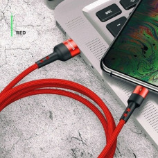 Usams USB cable Usams USB-A - microUSB 1 m Red (63762-uniw)