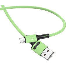 Usams USB cable Usams USB-A - microUSB 1 m Green (69871-uniw)