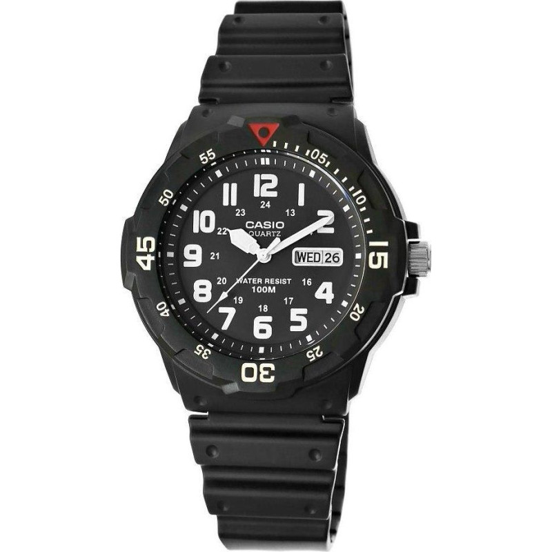 Casio Zegarek Casio Czarny MRW-200H-1BVDF 10Bar (388438)