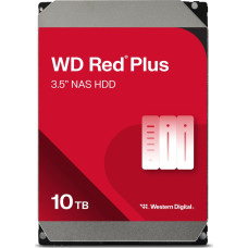 Western Digital HDD|WESTERN DIGITAL|Red Plus|10TB|SATA 3.0|256 MB|7200 rpm|3,5"|WD101EFBX