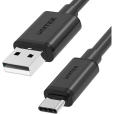 Unitek USB cable Unitek USB-A - USB-C 0.5 m Black (Y-C481BK)