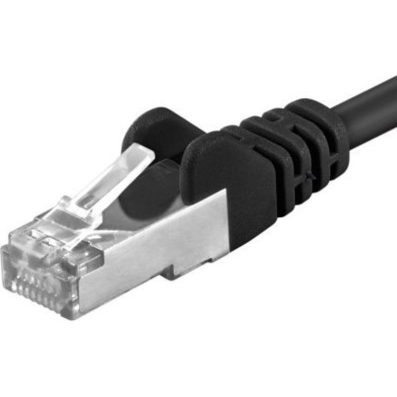 Premiumcord PREMIUMCORD Patch cable CAT6a S-FTP, RJ45-RJ45, AWG 26/7 1,5m black