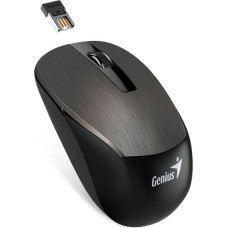 Genius Mouse Genius Genius Mouse NX-7015, 1600DPI, 2.4 [GHz], optical, 3c, wireless, chocolate, 1 pc AA, Blue-eye sensor