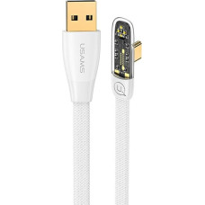 Usams USB cable Usams USB-C - USB-C 1.2 m White (USA888)