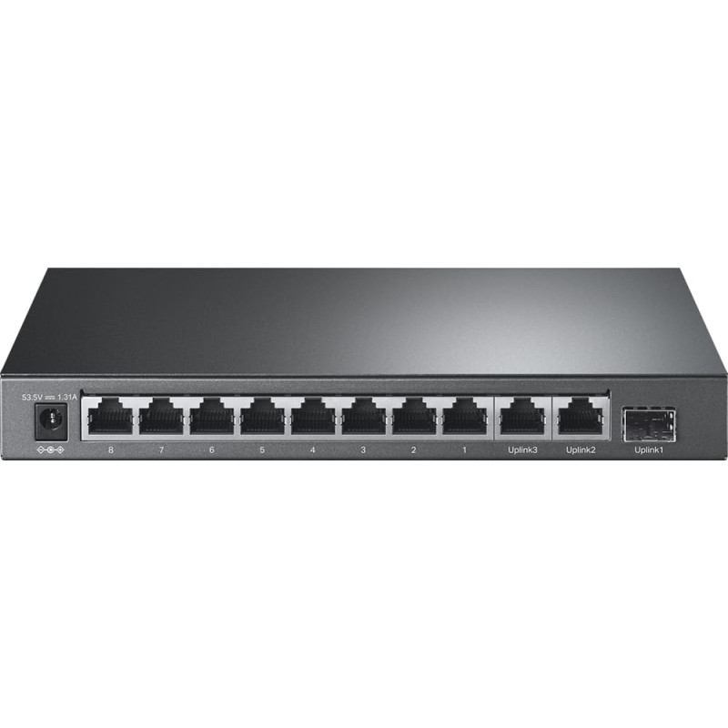 Tp-Link TL-SL1311P tinklo komutatorius Fast Ethernet (10/100) Maitinimas per Eternetą (PoE) Juoda