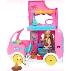 Mattel Barbie Chelsea 2-in-1 Camper, toy vehicle
