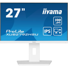 Iiyama ProLite XUB2792HSU-W6 LED display 68,6 cm (27") 1920 x 1080 pikseliai „Full HD“ Balta