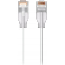 Ubiquiti UACC-Cable-Patch-EL-1M-W kabel sieciowy Półprzezroczysty, Biały Cat6