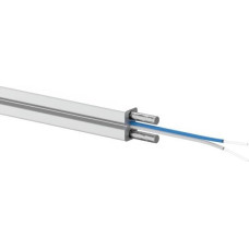 Alantec Kabel światłowodowy OS2 FTTH płaski SM 2J 9/125 LSOH biały