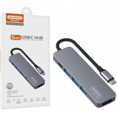 Verbatim Adapter USB Verbatim ADAPTER HOST USB SOMOSTEL SMS-BZ08 PD 60W 1XTYP-C 2XUSB 2.0 1XUSB 3.0 1xHDMI DEX HUB>