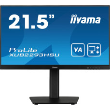 Iiyama ProLite XUB2293HSU-B7 kompiuterio monitorius 54,6 cm (21.5") 1920 x 1080 pikseliai „Full HD“ LED Juoda