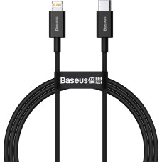 Baseus USB cable Baseus USB-C - Lightning 1 m Black (BSU2666BLK)